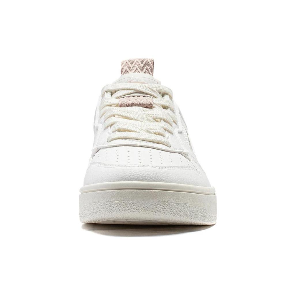 Li Ning Star Candy Скользкие, износостойкие, легкие, дышащие низкие кеды для скейтбординга Женские Белые AGCT472-2