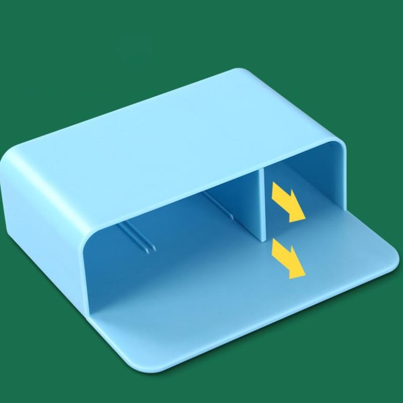 Магнитный ящик для хранения ярких цветов, пластиковый держатель для маркера для доски, контейнер для холодильника, органайзер для домашнего офиса, школьные принадлежности