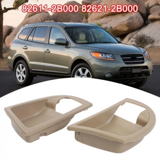 Upgrade Your Car's Look For Hyundai Santa Fe 2007 2012 Beige Door Handle Cover