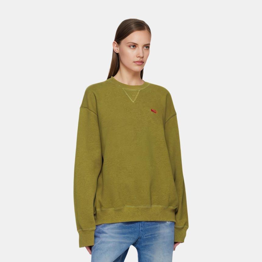 Supreme FW23 Week8 Small Box Crewneck Logo Sweater 'Yellow' Men's SUP-FW23-153