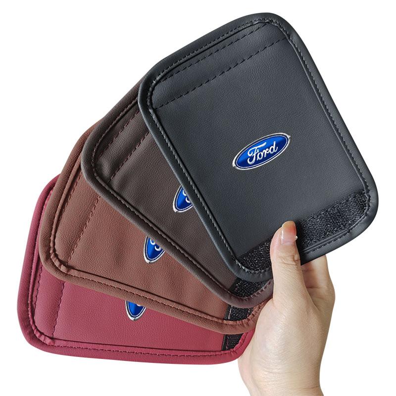 Car Interior Roof Handle Protection Cover Auto Door Pull Hand Brake Handle For Ford Fiesta Ranger Focus Kuga MAX Transit Mondeo LL40