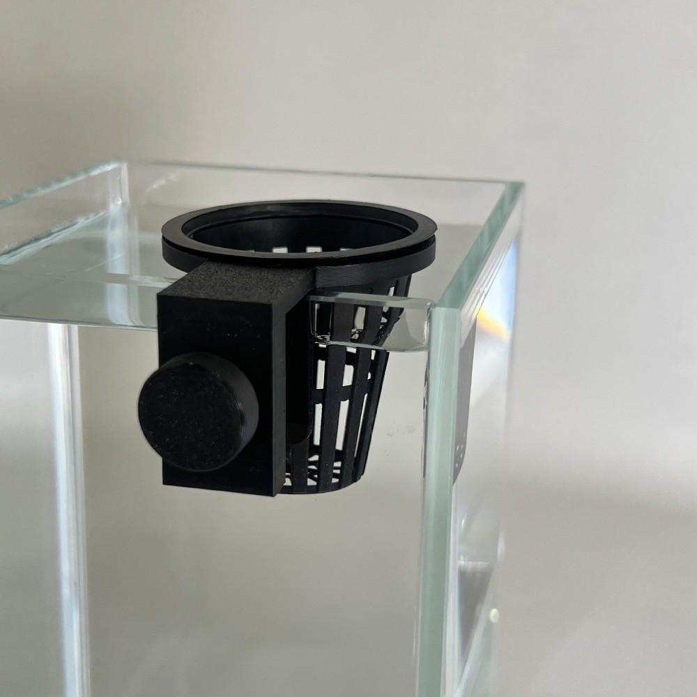Soilless Cultivation Aquarium Plant Holder Screw Clamp/Suction Cup Aquarium Planter Cups Aquarium