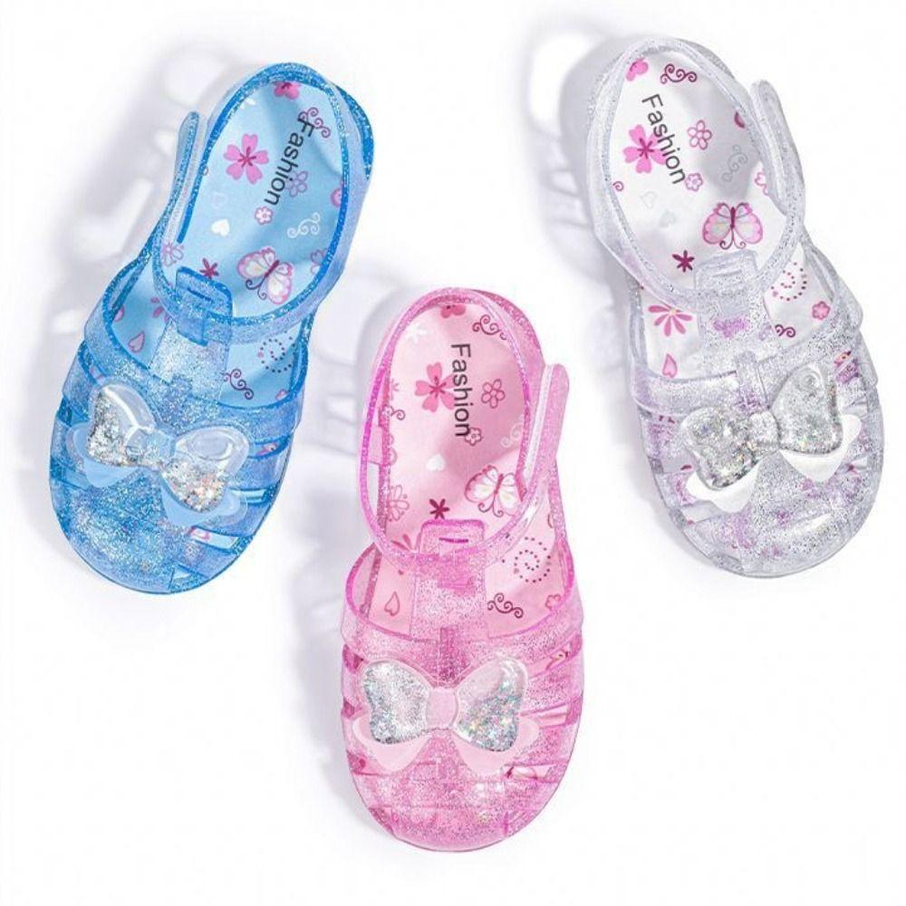 1 Pair Lightweight Girls Sandals Breathable Girls Summer Sandals Glitter Party Outfits