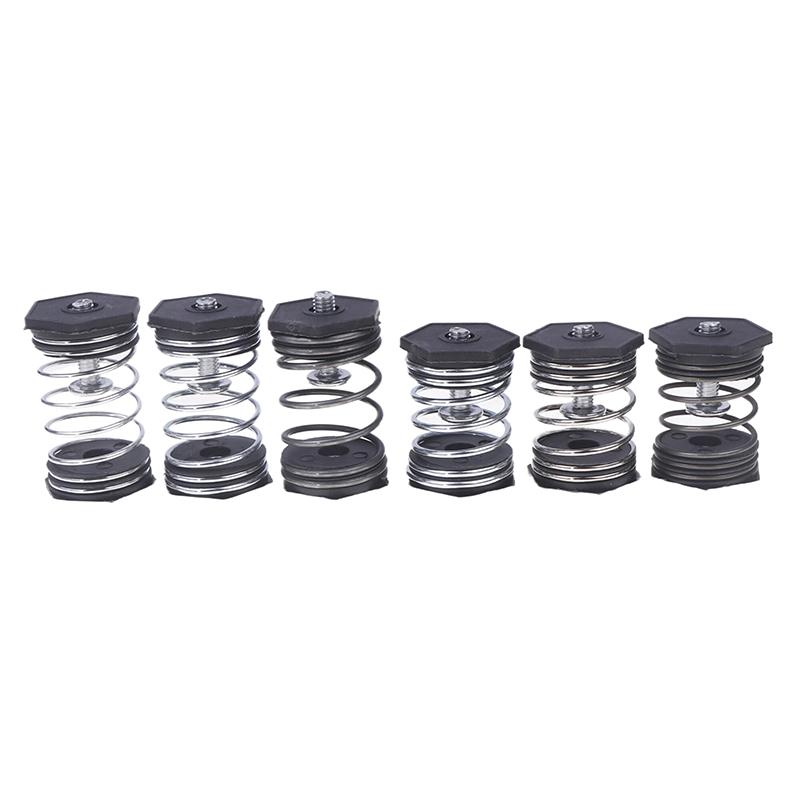 4 PCS 40/50mm Air Pump Shockproof Compression Springs - Damping Spring Seat and M6 Spring Pads for Oxygen Concentrator