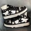 Женская обувь Мужские дизайнерские кроссовки Разноцветные модные звездные туфли для скейтбординга в стиле панк-хип-хоп Пара студенческих спортивных повседневных туфель