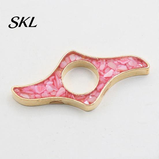 Eye-catching Glitter Bookmark Book Page Holder, Thumb Ring Holder for Reading, Smooth Edge Metal Opener Reading Accessory Students Readers