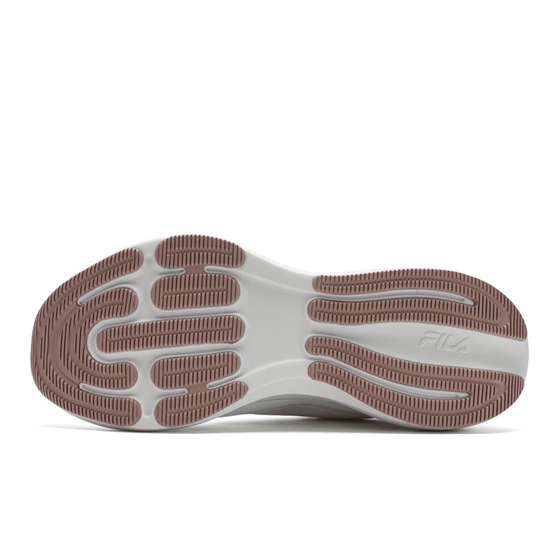 Fila Nuvole Run 3+ Модные Простые Удобные Дышащие Легкие Кроссовки с Низким Верхом для Повседневных Тренировок и Бега Женские кроссовки Белый Розовый A12W531134FBP