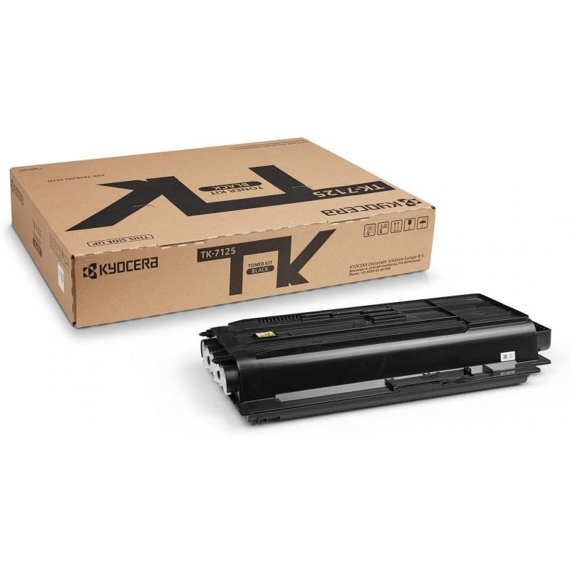 Kyocera TK7125 Black Original Toner Cartridge - 1T02V70NL0-TK7125