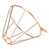 Rose Gold Color Filter Cup Holder Stainless Steel Drip Rack Bracket Coffee Filter Rack  Camping Use