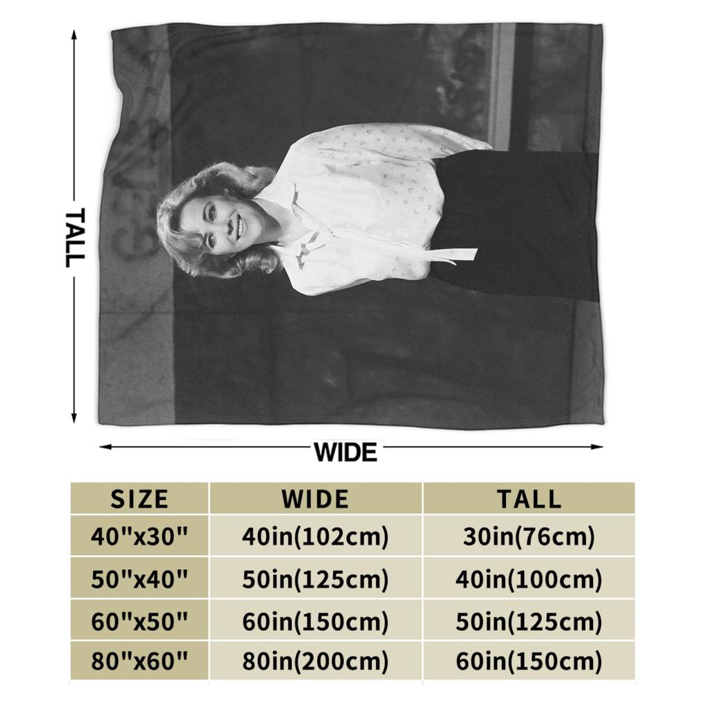 Catherine O'Hara RIP Blanket Multiple Sizes Cozy and Lightweight 80s 90s Actor Throw Blankets for Couch Sofa and Bed