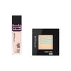 Maybelline Кремная маленькая квадратная бутылочка Набор макияжа Xiaomofang-новый кремная маленькая квадратная бутылочка 110 30 мл Пудра Xiaomofang 110 Кремная маленькая квадратная бутылочка Xia
