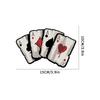 Poker Spades A Pattern Motorcycle Decals Motocross Fuel Tank Cafe Racer Body Car Windows Funny Decoration Playing Card Stickers