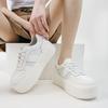 Strictly Selected Leather Little White Shoes Women's 2025 New Casual Retro Versatile Comfortable Height Increase Breathable Women's Shoes Thick Basepl