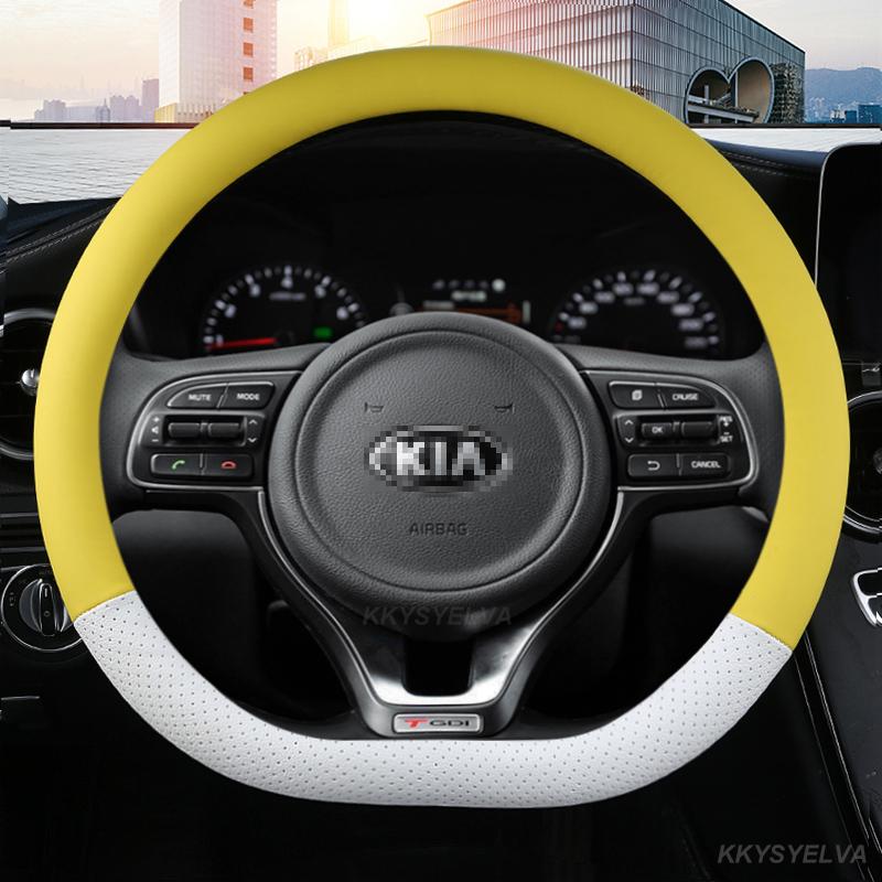 Обтяжка руля автомобиля типа D для Kia Proceed Ceed GT Stonic 2017 2018 Picanto X-line Morning