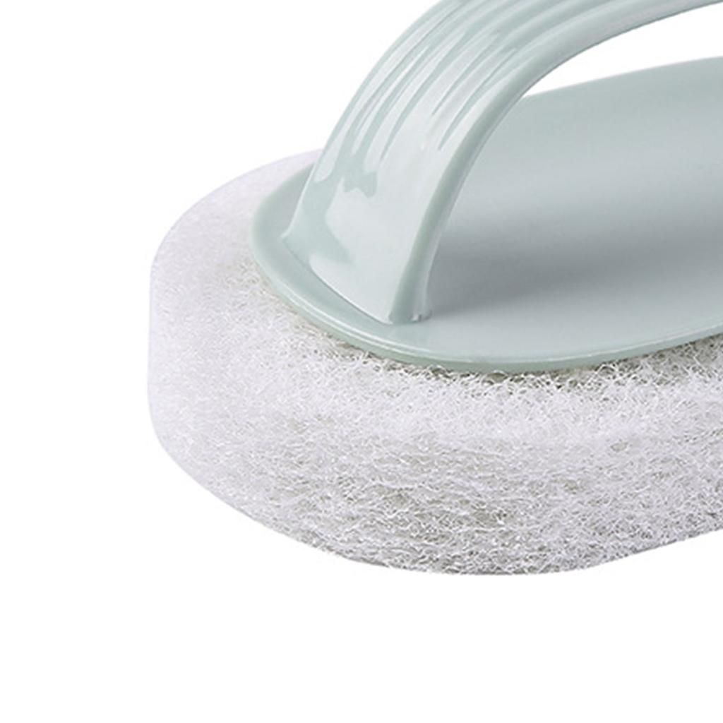 Щетка для мытья ванны, эффективная с Т-образной ручкой, губка для ванны, скруббер для кухни, ванной комнаты, плитка