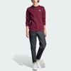 adidas Мужская толстовка с круглым вырезом Originals Trefoil Essentials, однотонная, с логотипом, длинный рукав, топ Бордовый II5793