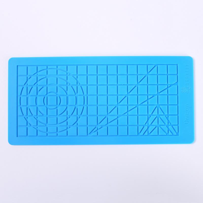 3D-ручка для рисования Силиконовый коврик DIY С 2 защитными накладками на пальцы Шаблон Инструмент для рисования Силиконовая подкладка Инструменты для рисования для детей Взрослых