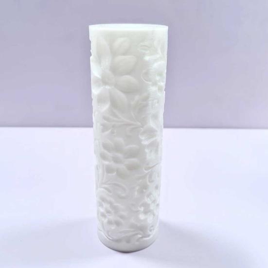 1/2 шт. Текстурный валик 3D-печать материал PLA гладкая отделка малярный валик узор цветочной лозы декоративный инструмент для рисования