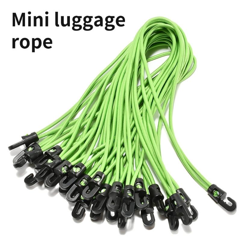 20pcs Elastics Tension Straps With Hook 10cm Sturdy Rubber Expanders Accessory for Tarpaulin Tents Banners Outdoor Use