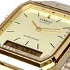 Casio Часы кварцевые CASIO ANA-DIGI Vintage Series AQ-230GA-9DMQ Unisex Dual Time Gold Overseas Model