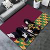 Demon Slayer Carpet Rug For Living Room Bedroom Home Sofa Decoration Kids Play Nonslip Floor Mat