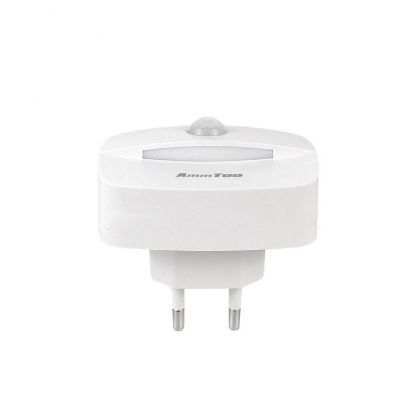 1 шт. светодиодный ночник с вилкой европейского стандарта, умный датчик движения, настенный светильник для дома, прихожей, лестницы, кухни, спальни, ночной YSL