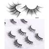 Многоразовые длинные сексуальные объемные ресницы ручной работы Fluffys3D Lashes Natural ExtensionsFalse Eyelashs Makeup Full Strip Lashes
