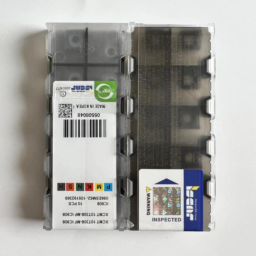 XCMT10T308-MF IC908 / Промышленные сменные твердосплавные пластины 10 ШТ.