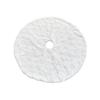 Home Christmas Tree Skirt Foot Carpet Snowflak Decoration Festival Party Cover Tree Skirt Round