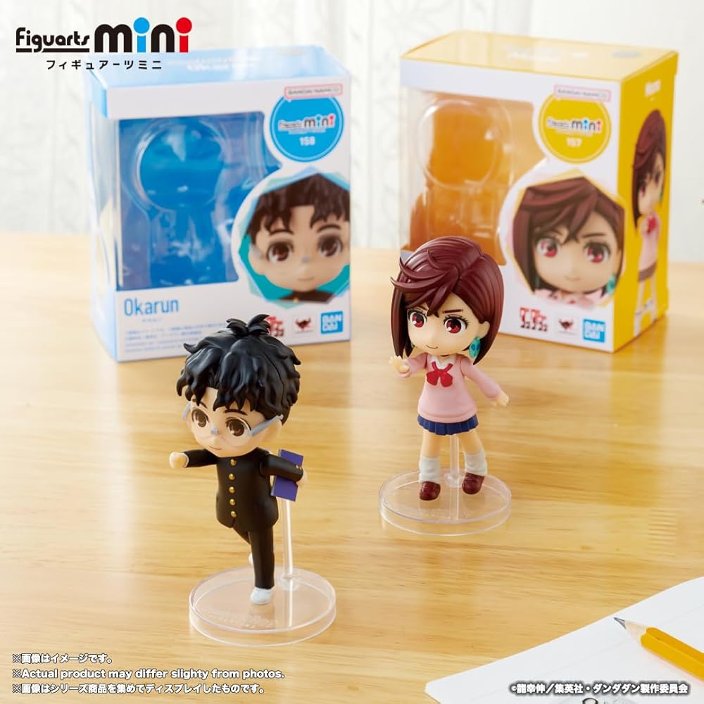 TAMASHII NATIONS Figuarts Mini Dandadan Момо 90 мм ПВХ АБС Окрашенная Фигурка Действия