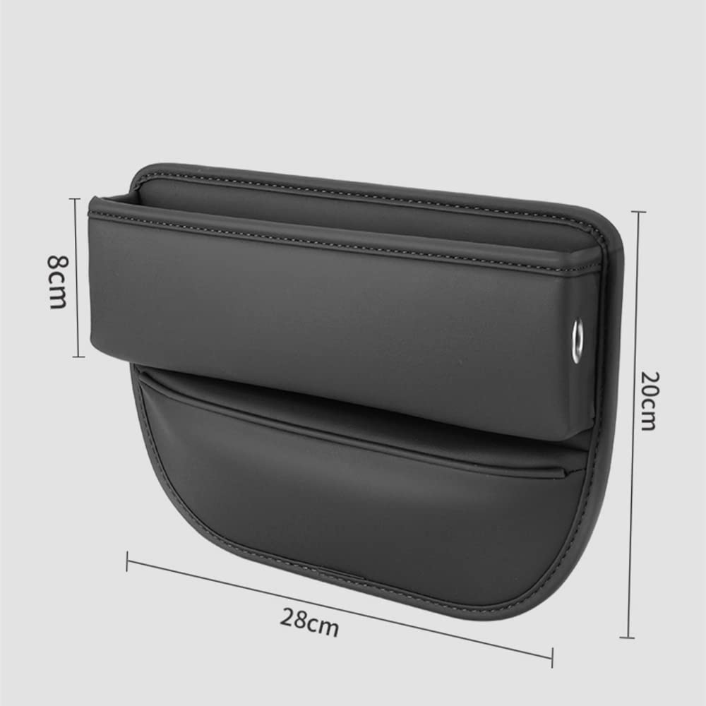 Новый DONGMING автомобильный боковой отсек для хранения вещей, боковое сиденье автомобиля, универсальное назначение для водителя и пассажира, автомобильный отсек для хранения вещей, боковое сиденье автомобиля, мобильные аксессуары, отсек для хранения вещей, PU