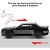 Масштаб 1/32 Dodge Hellcat Challenger Die Cast Metel Pull Back Model Car Hellcat со звуком и светом Hellcat Car Toy Car Toy Gifts для детей от 3 лет и старше