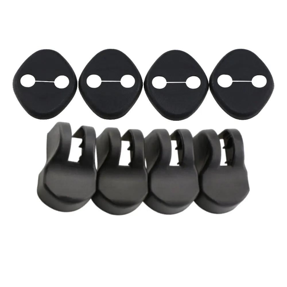 Car Door Lock Covers for Kia Sportage SL 3 R Sportage3 SportageR 2011 - 2015 Door Stopper Cover 4Pcs ABS Protector Accessories