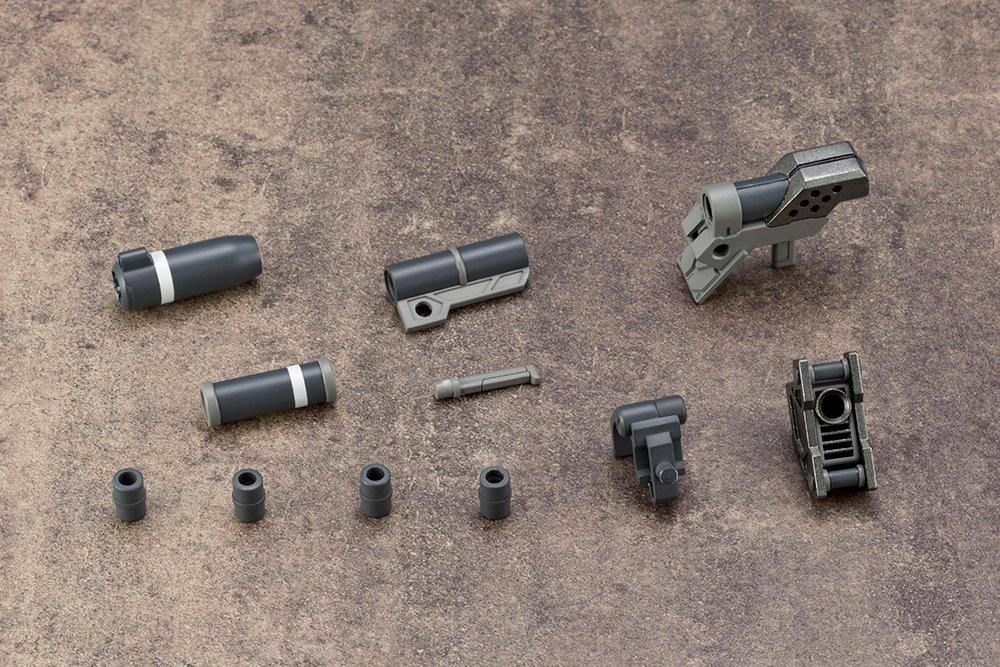 Kotobukiya Товары для моделирования Общая длина 113 мм Оружейный блок 02 Ручная базука Пластиковая модель Цвет литья RW002X MSG Прибл.