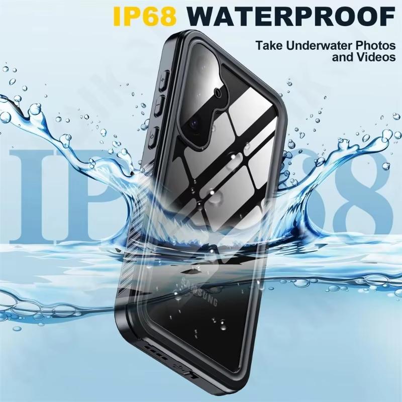 IP68 Waterproof Shockproof Case For Samsung Galaxy S26 S24 S23 S22 S25 Ultra FE Note 20 10 Underwater Swimming Phone Luxury Cove 5