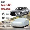 Для Lexus GS 1994-2020 Защита от непогоды Полные чехлы для автомобиля 190T Чехол от снега Солнцезащитный козырек Пылезащитный чехол Аксессуары для экстерьера автомобиля