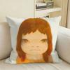 Art YYoshitomooo NaraSS Square Sofa Pillow Cover Solid Color Living Room Home Decor Cushion Case
