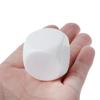 10Pcs Kids Educational Toy Board Game Dices Set White Dices Mathematical Tool 6 Sided Dices Acrylic Round Corner Dices