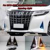 Светодиодные дневные ходовые огни для переднего бампера для Toyota Alphard 2019-2021
