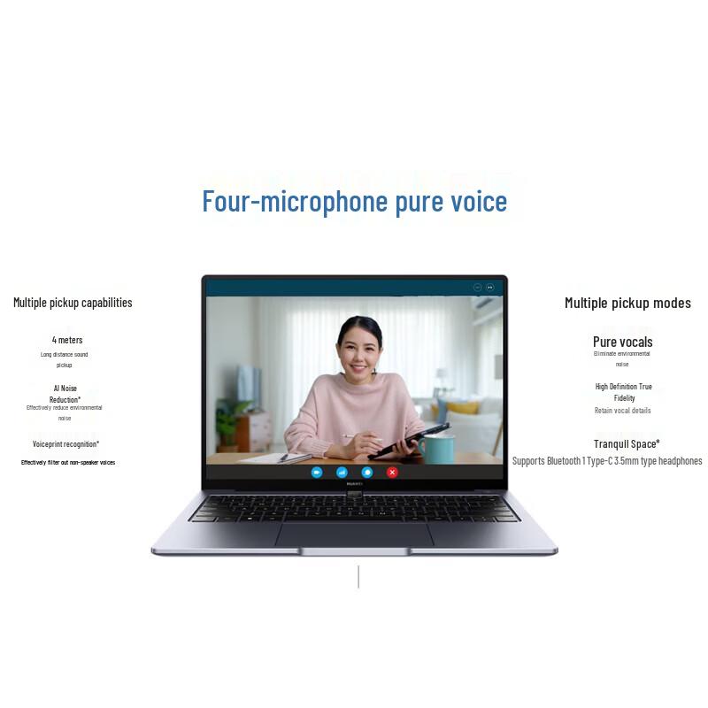 Huawei Бизнес-ноутбук серии Qingyun 14 дюймов (Китайская версия)
