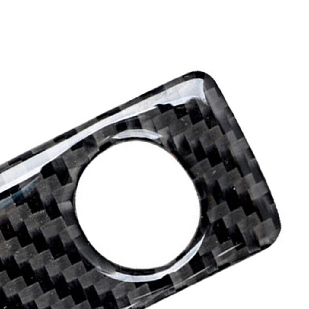 Наклейка на ручку перчаточного ящика из углеволокна с высоким глянцем, отделка интерьера для F48 2016-2021, F39 2018-2021, простая установка