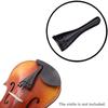 4/4 Full Size Violin Accessory Kit Chin Rest Chinrest Clamp Tailpiece 4 Tuning Pegs 4 Fine Tuners