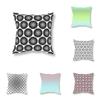 Fashion Home Decoration Bedside Office Game Geometric Chair Pillow Sofa Decoration Room Cushion Cover