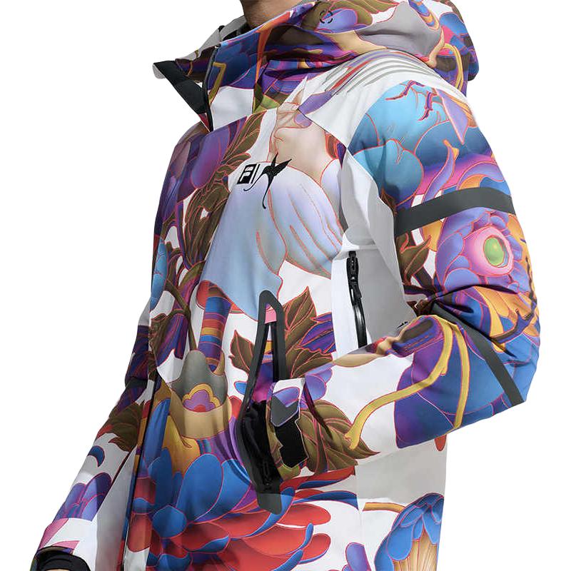 Fila X Джеймс Джин Лыжный топ Мужской Принт по всей поверхности A11M446919F-ZA