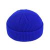 Knitted Beanie Hat Unisex Cap Fashion Hip-hop Cuffed Short Cap Bonnet Warm Ribbed Fisherman Hat