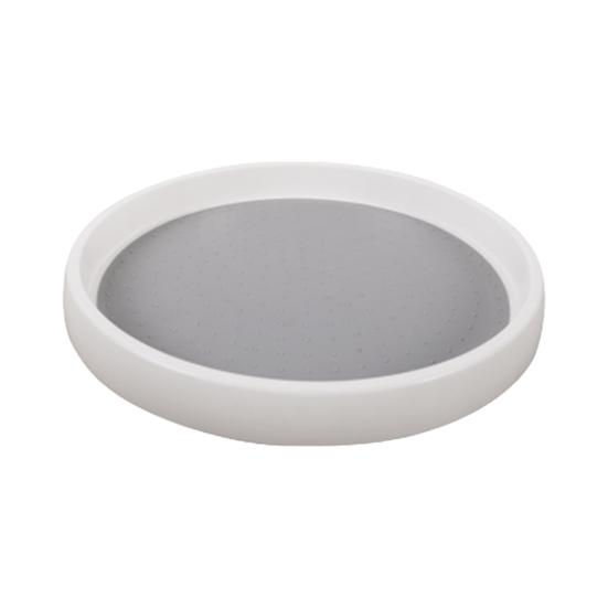 Вращающийся на 360 градусов органайзер Lazy Susan с большой вместимостью и нескользящей конструкцией, многоцелевая кухонная полка для специй, поворотный стол Lazy Susan