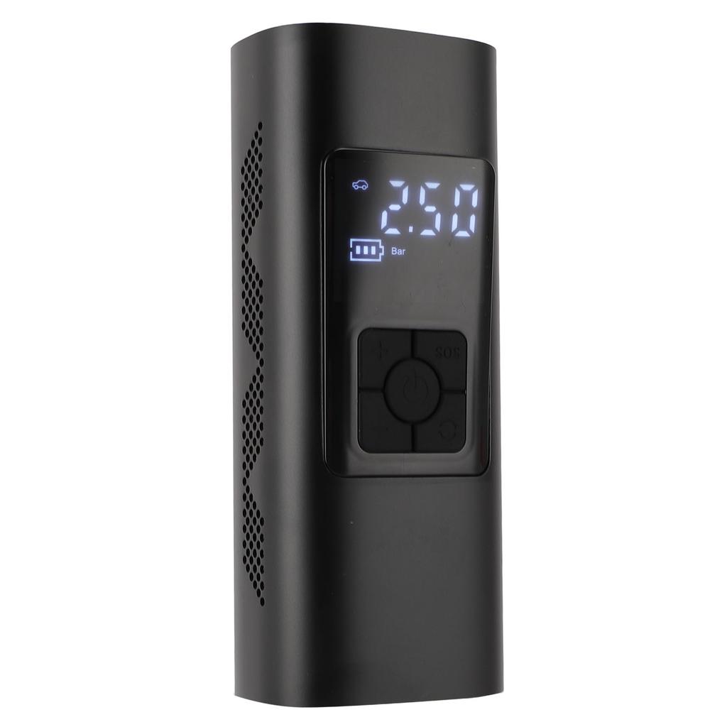 Беспроводной насос для накачивания шин, портативный воздушный компрессор 60 Вт, 150 фунтов на кв. дюйм, 6000 мАч, портативный электрический воздушный насос с