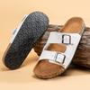 Classic Men Slippers Unisex Comfortable Summer Cork Shoes For Men Outdoor Sandals Plus Size 36-46