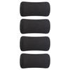 4Pcs Foot Pad Roller Sleeve Foot Pad Roller Gym Foot Pad Roller Pad Replacement Exercise Machine Equipment Replacements