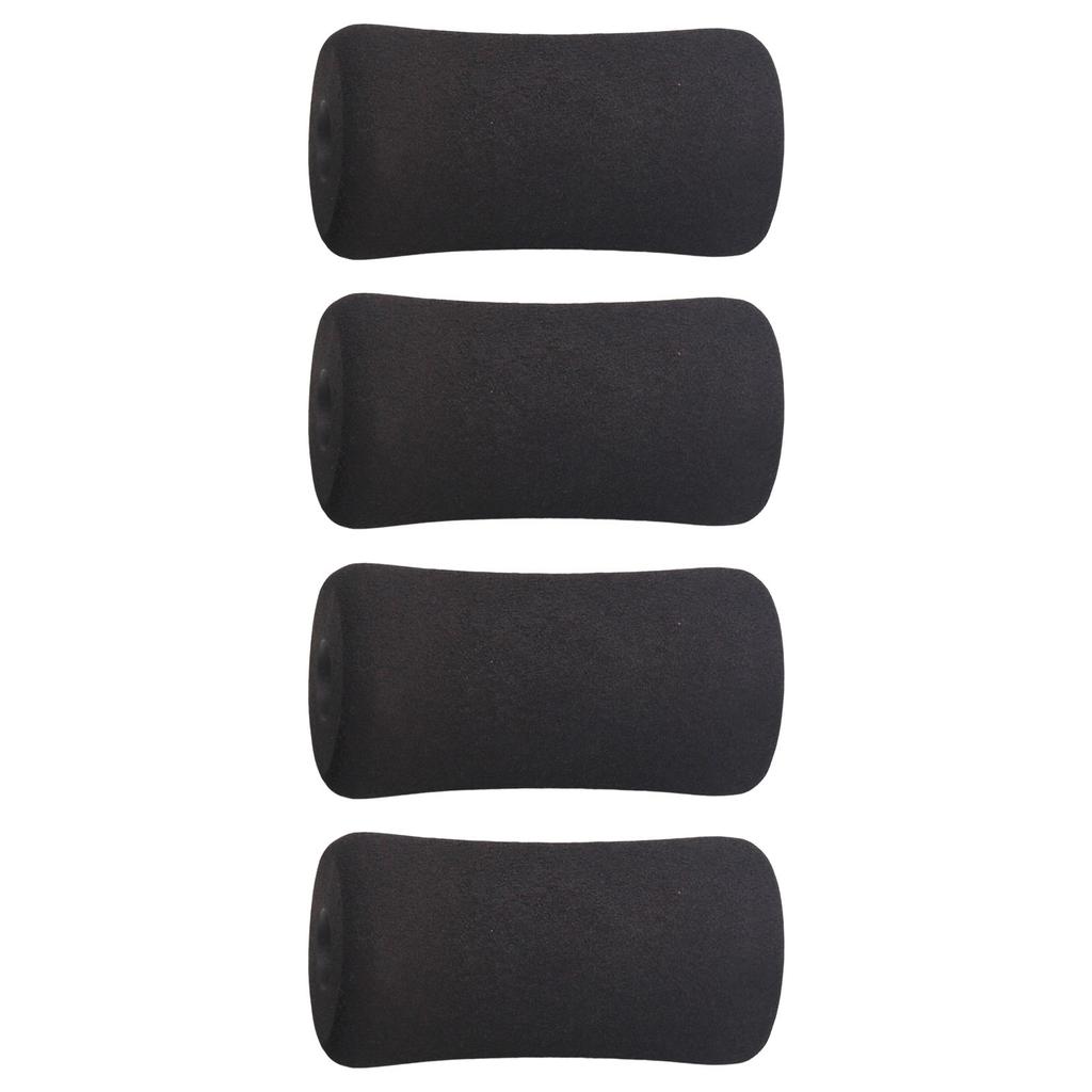4Pcs Foot Pad Roller Sleeve Foot Pad Roller Gym Foot Pad Roller Pad Replacement Exercise Machine Equipment Replacements